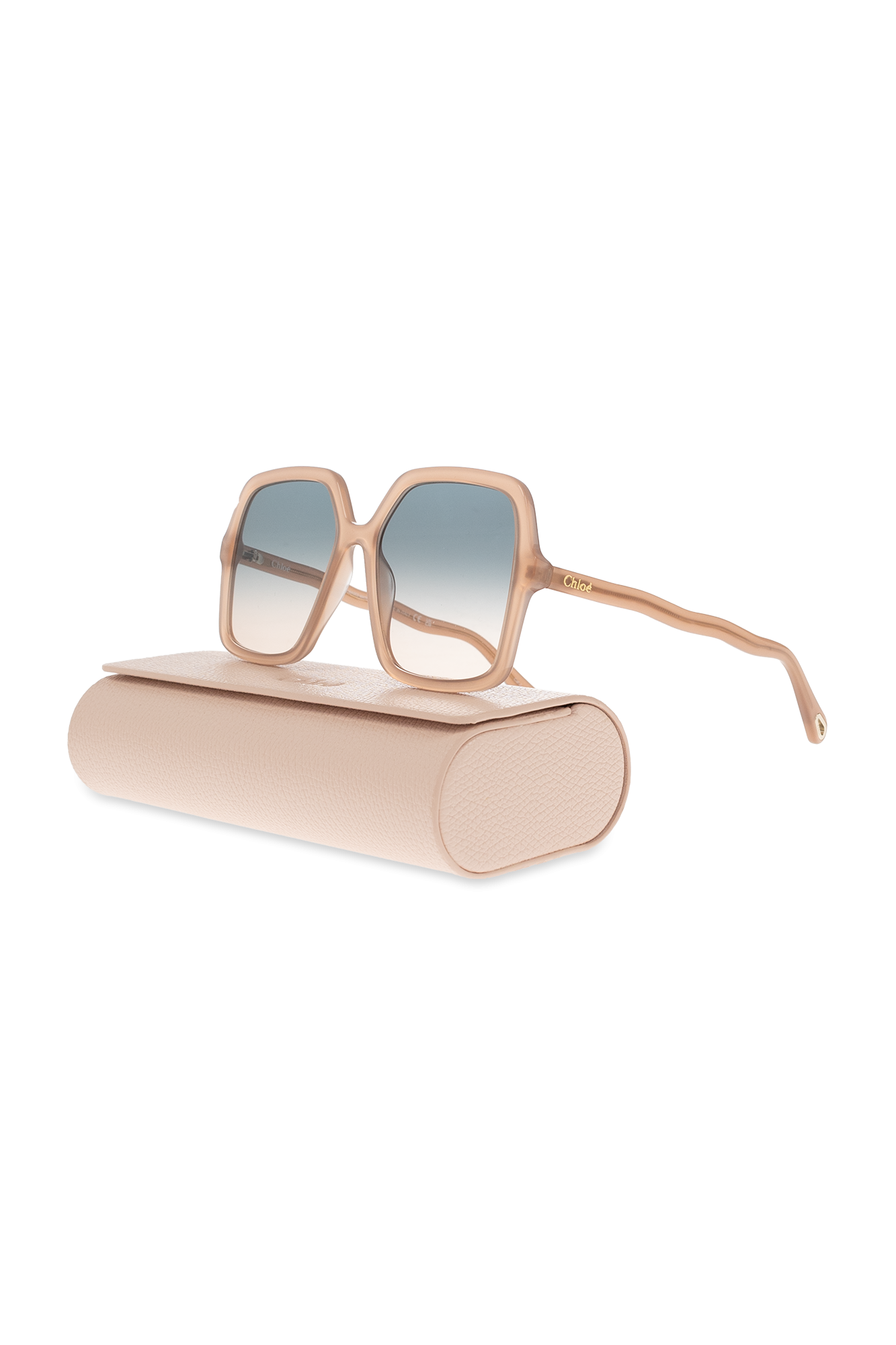 Eyewear Rim cat-eye sunglasses - SchaferandweinerShops Japan